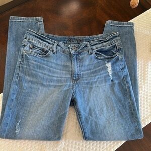 DL 1961 Nolita slouchy slim size 27 jeans coastal color